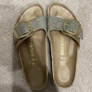 Birkenstock Madrid Big Buckle Sandals Size EU 38